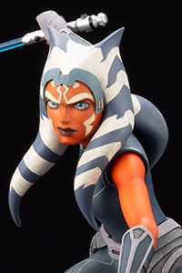 KOTOBUKIYA Star Wars ARTFX Ahsoka Tano Clone Wars Ver. 1/7 PVC Figure