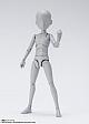 BANDAI SPIRITS S.H.Figuarts Body-kun -Sugimori Ken- Edition DX SET (Gray Color Ver.) gallery thumbnail