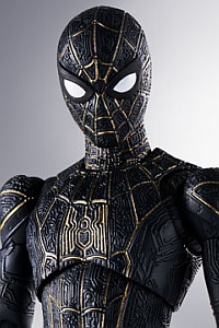 BANDAI SPIRITS S.H.Figuarts Spider-Man [Black & Gold Suit] (Spider-Man: No Way Home)