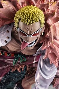 MegaHouse Portrait.Of.Pirates ONE PIECE SA-MAXIMUM Tenyasha Donquixote Doflamingo PVC Figure