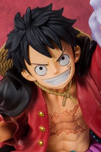 BANDAI SPIRITS Figuarts ZERO Monkey D. Luffy -WT100 Kinen Oda Eichiro Egaki Oroshi Dai Kaizoku Hyaku Kei-