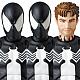MedicomToy MAFEX No.168 SPIDER-MAN BLACK COSTUME (COMIC Ver.) Action Figure gallery thumbnail