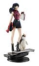 MegaHouse GALS Series Evangelion Shin Gekijoban Katsuragi Misato & Pen Pen Plastic Figure gallery thumbnail