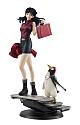 MegaHouse GALS Series Evangelion Shin Gekijoban Katsuragi Misato & Pen Pen Plastic Figure gallery thumbnail
