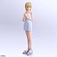 SQUARE ENIX KINGDOM HEARTS III BRING ARTS Namine Action Figure gallery thumbnail