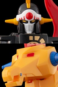 SEN-TI-NEL RIOBOT Time Bokan Series Yattodetaman Daikyojin & Daitenba Action Figure