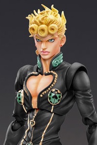 MEDICOS ENTERTAINMENT Super Figure Action JoJo's Bizarre Adventure Part V Giorno Giovanna Ver.BLACK Action Figure