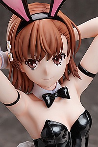 FREEing Toaru Kagaku no Railgun T Misaka Mikoto Bunny Ver.2nd 1/4 PVC Figure