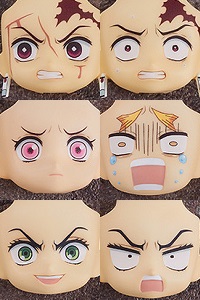 GOOD SMILE COMPANY (GSC) Kimetsu no Yaiba Nendoroid More Torikaekko Face Kimetsu no Yaiba 01 (1 BOX)