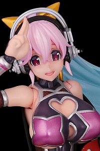 SEN-TI-NEL Taimanin RPG x Super Sonico Super Sonico Action Figure -Sonico, Taimanin ni Narimaus Ver.-