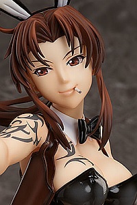 FREEing BLACK LAGOON Revy Nama-ashi Bunny Ver. 1/4 PVC Figure