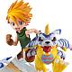 MegaHouse G.E.M. Series Digimon Adventure Ishida Yamato & Gabmon 2022ver. PVC Figure gallery thumbnail