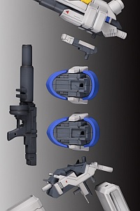 PLUM PMOA POWERDoLLS2 Power Loader X-4+(PD-802) Armored Infantry Weapon Set 2 (Shoulder Hard-point & MC120mm Cannon & DRu20ATM & DSG11SMG) 1/35 Plastic Kit