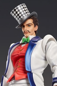 MEDICOS ENTERTAINMENT Super Figure Action JoJo's Bizarre Adventure Part 1 Will A. Zeppeli Action Figure (2nd Production Run)