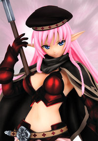 Griffon Enterprises R-line Queen's Blade Combat Instructor Alleyne Real Red Ver. 1/7 PVC Figure