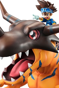 MegaHouse G.E.M. Series Digimon Adventure Graymon & Yagami Taichi PVC Figure (2nd Production Run)