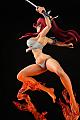 ORCATOYS FAIRY TAIL Erza Scarlet Samurai -Kouen Banjou- ver.Red 1/6 PVC Figure gallery thumbnail