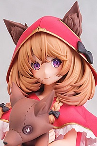 WING Shugao-shi Illustration Okamizukin-chan 1/7 PVC Figure