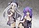 Flare Hyperdimension Neptunia Purple Heart & Black Heart Baby Doll Ver. PVC Figure gallery thumbnail