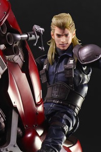 SQUARE ENIX Final Fantasy VII Remake PLAY ARTS KAI Roche & Bike Set Action Figure