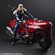 SQUARE ENIX Final Fantasy VII Remake PLAY ARTS KAI Roche & Bike Set Action Figure gallery thumbnail