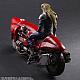 SQUARE ENIX Final Fantasy VII Remake PLAY ARTS KAI Roche & Bike Set Action Figure gallery thumbnail