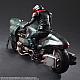 SQUARE ENIX Final Fantasy VII Remake PLAY ARTS KAI Elite Bike Security Officer & Bike Set Action Figure gallery thumbnail