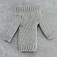 MAX FACTORY figma styles Off-Shoulder Sweater One-piece (Gray) gallery thumbnail