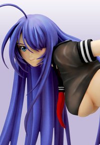 Griffon Enterprises R-line Ikki Tousen Dragon Destiny Kanu Unchou Dragon Sword Ver.2 Wet Black Colour 1/7 Figure