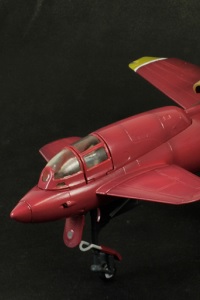 PLUM PMOA Royal Space Forces Wings of Honneamise Honneamise Empire Air Force Fighter Third Schira-dow (Single-seater) 1/72 Plastic Kit (Re-release)