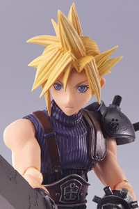 SQUARE ENIX Final Fantasy VII BRING ARTS Cloud Strife Action Figure (Re-release)