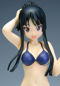 WAVE K-ON! Akiyama Mio 1/10 PVC Figure (2nd Production Run)