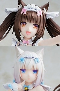 KADOKAWA KDcolle Nekopara Chocola & Vanilla Maid Swimsuit Ver. KADOKAWA Special Set 1/7 PVC Figure