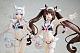 KADOKAWA KDcolle Nekopara Chocola & Vanilla Maid Swimsuit Ver. KADOKAWA Special Set 1/7 PVC Figure gallery thumbnail