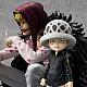 MegaHouse Portrait.Of.Pirates ONE PIECE LIMITED EDITION Corazon & Law PVC Figure gallery thumbnail