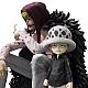 MegaHouse Portrait.Of.Pirates ONE PIECE LIMITED EDITION Corazon & Law PVC Figure gallery thumbnail