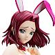 MegaHouse Code Geass: Lelouch of Rebellion Kozuki Kallen Nama-ashi Bunny Ver. 1/4 PVC Figure gallery thumbnail