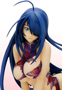 Griffon Enterprises R-line Ikki Tousen Dragon Destiny Kanu Unchou DVD-BOX China Dress Clear Damage Ver. 1/7 PVC Figure