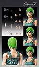 MEDICOS ENTERTAINMENT Super Figure Action JoJo's Bizarre Adventure Part 6 Stone Ocean Foo F Action Figure gallery thumbnail