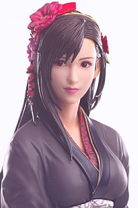 SQUARE ENIX Final Fantasy VII Remake STATIC ARTS Tifa Lockhart -Ikokufu Dress Ver.- PVC Figure