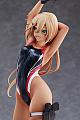 AMAKUNI ARMS NOTE Suiei-bu no Kouhai-chan Red-line Swimsuit Ver. 1/7 PVC Figure gallery thumbnail
