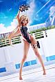 AMAKUNI ARMS NOTE Suiei-bu no Kouhai-chan Red-line Swimsuit Ver. 1/7 PVC Figure gallery thumbnail