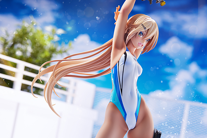 AMAKUNI ARMS NOTE Suiei-be no Kouhai-chan Blue-line Swimsuit Ver