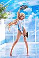AMAKUNI ARMS NOTE Suiei-bu no Kouhai-chan Blue-line Swimsuit Ver. 1/7 PVC Figure gallery thumbnail