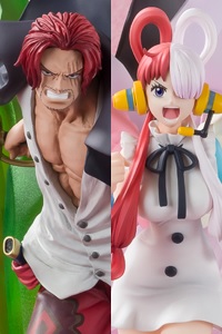 BANDAI SPIRITS Figuarts ZERO [Chogekisen] Shanks & Uta -ONE PIECE FILM RED Ver.-