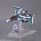 BANDAI SPIRITS TINY SESSION VF-31S Siegfried (Arad Molders Unit) with Mikumo Guynemer gallery thumbnail