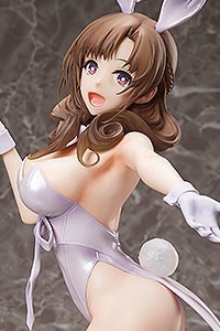 FREEing Tsujo Kogeki ga Zentai Kogeki de Nikai Kogeki no Okasan wa Suki desu ka? Oosuki Mamako Nama-Ashi Bunny Ver. 1/4 PVC Figure