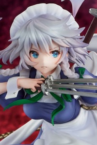 Emontoys Touhou Project Izayoi Sakuya Illustration by TEDDY 1/7 PVC Figure