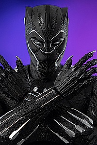 threezero Marvel Studios: The Infinity Saga DLX Black Panther 1/12 Action Figure