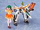 Aoshima ACKS MC-10 V.F.G. Macross F VF-25F Messiah Ranka Lee Macross 40th Anniversary Plastic Kit gallery thumbnail